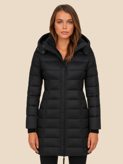 Warm Women's Hooded Parka Coat