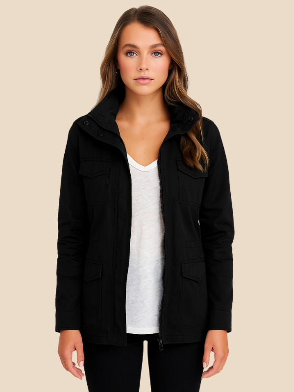 Women's Slim Fit Water Resistant Jacket
