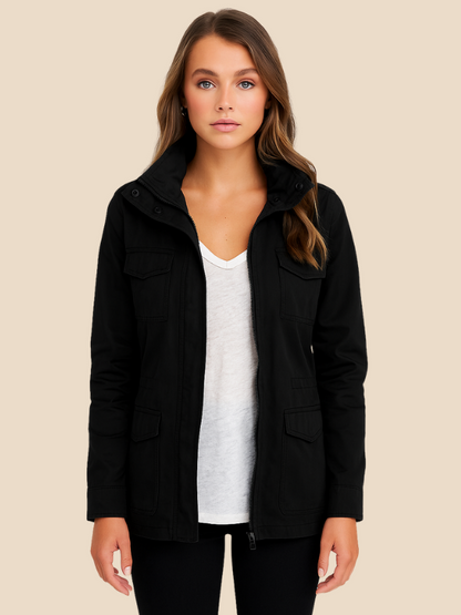 Women's Slim Fit Water Resistant Jacket