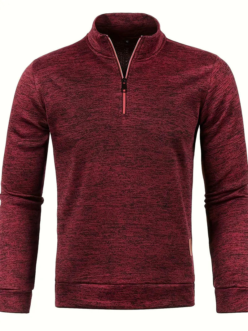 Relaxed Fit Men's Pullover Sweater