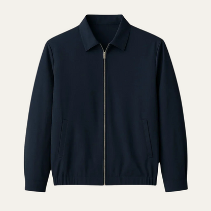 Slim Fit Casual Zip Jacket For Men