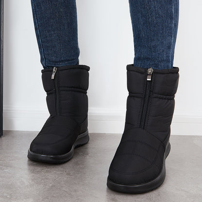 Waterproof Winter Snow Boots Warm Fur Lining Booties