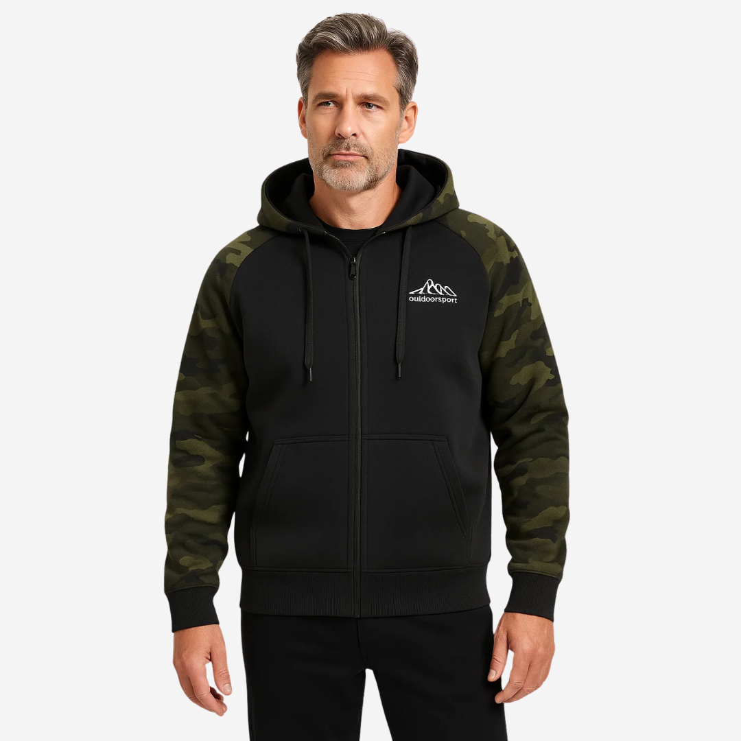 Soft Camouflage Fleece Mens Jacket