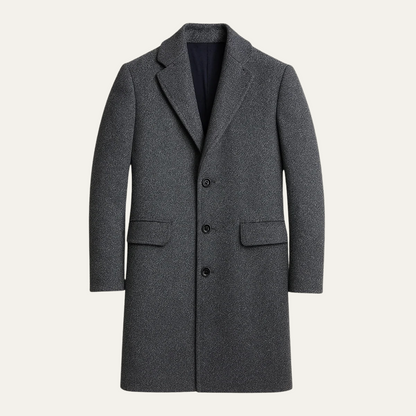 Warm Waterproof Men's Long Smart Winter Coat