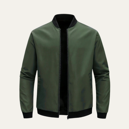 Men's Slim Water Resistant Flight Jacket