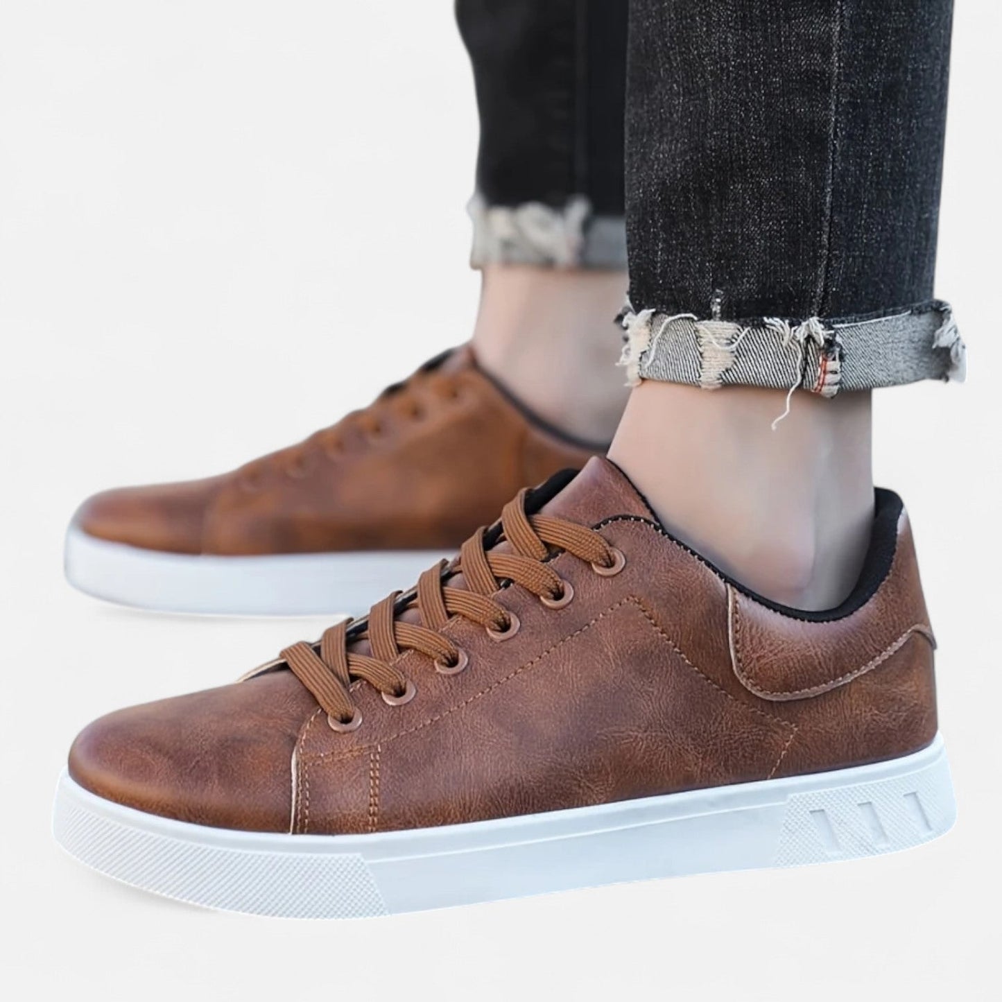 Men's Simple Low Top Everyday Sneakers
