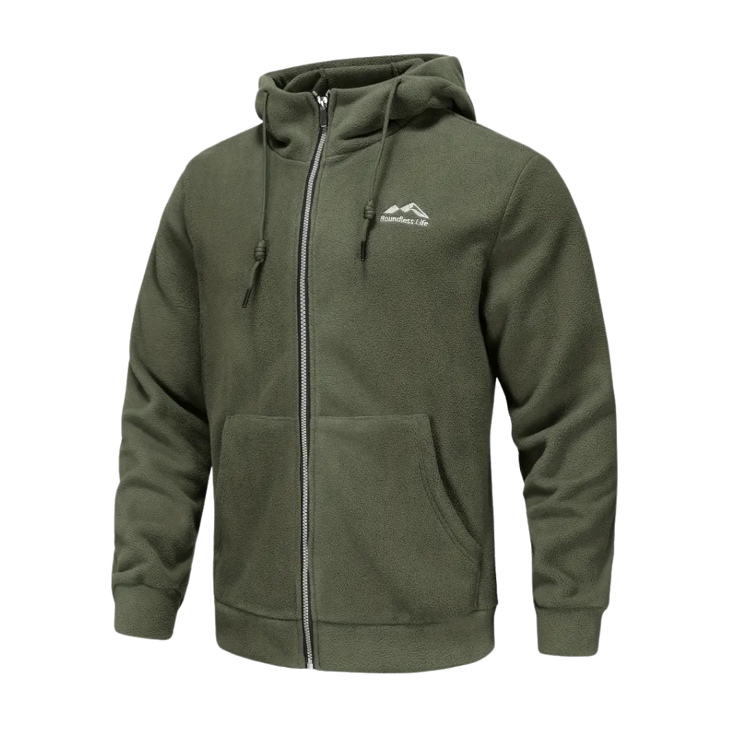 Warm Zip Up Hoodie For Men