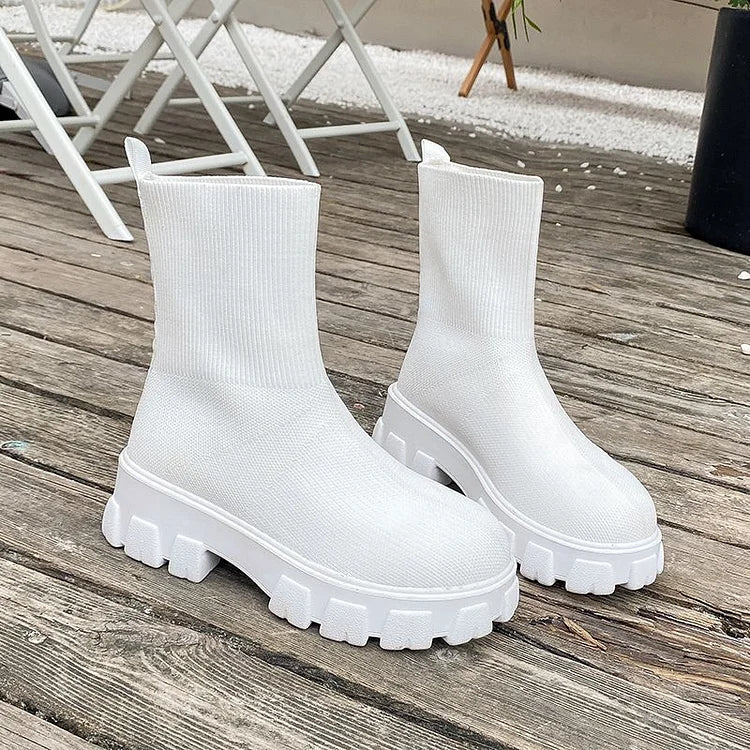 Cozy Cable Knit Ankle Boot Socks