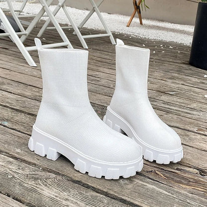 Cozy Cable Knit Ankle Boot Socks