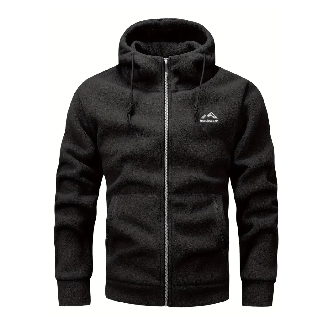 Warm Zip Up Hoodie For Men
