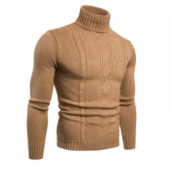 Cozy Crew Neck Men's Winter Sweater - OutfitLondon