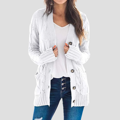 Soft Warm Cable Knit Sweater