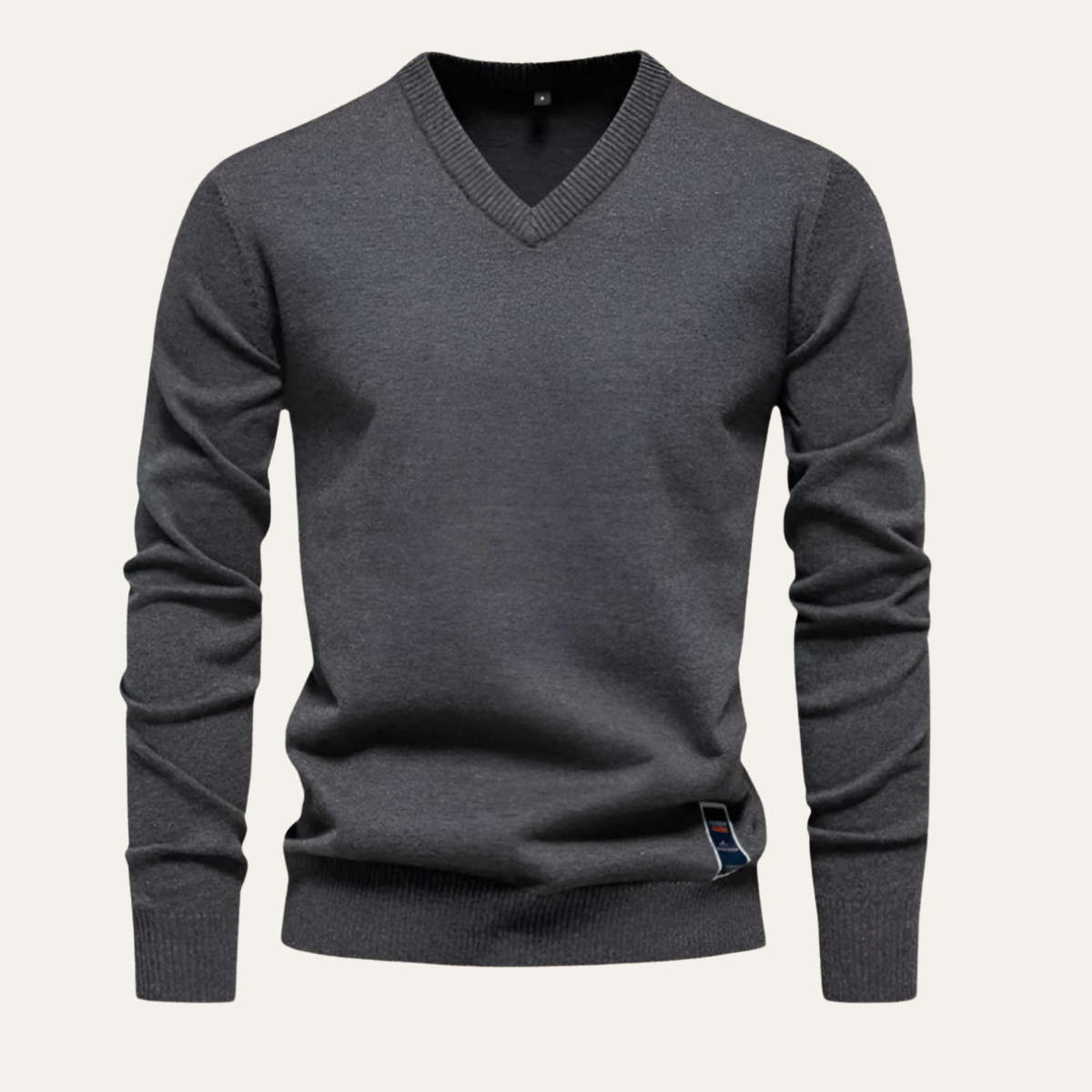 Classic Mens V-neck Sweater