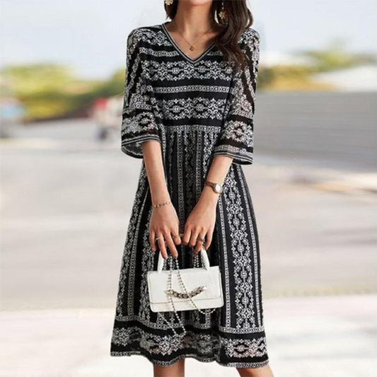 Elegant Ladies Classic Sunny Dress - OutfitLondon