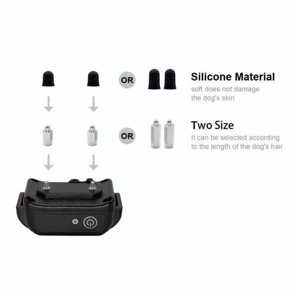 Wireless Dog Fence Electric Waterproof Intelligent Training Collar for 1/2/3 Dogs