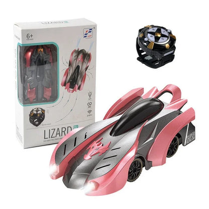 2.4G Anti Gravity Wall Climbing Watch RC Car Toy
