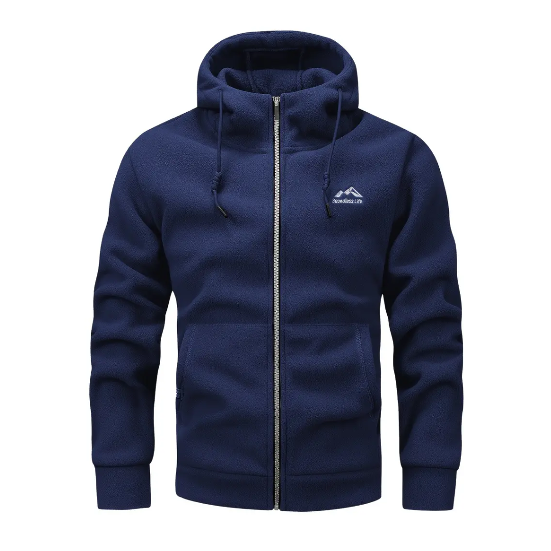 Warm Zip Up Hoodie For Men