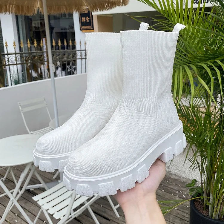 Cozy Cable Knit Ankle Boot Socks