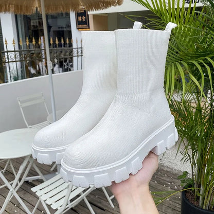 Cozy Cable Knit Ankle Boot Socks