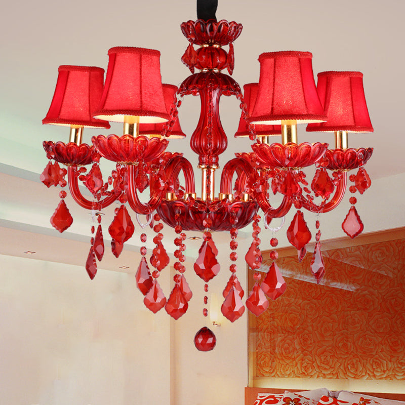 Elegant Glass Drop Ceiling Light Fixture