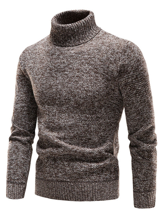 Warm Mens Classic Cashmere Crew Sweater - OutfitLondon