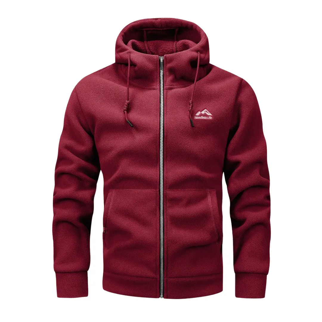 Warm Zip Up Hoodie For Men