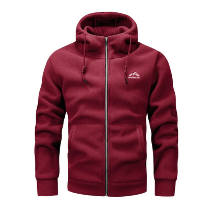 Warm Zip Up Hoodie For Men