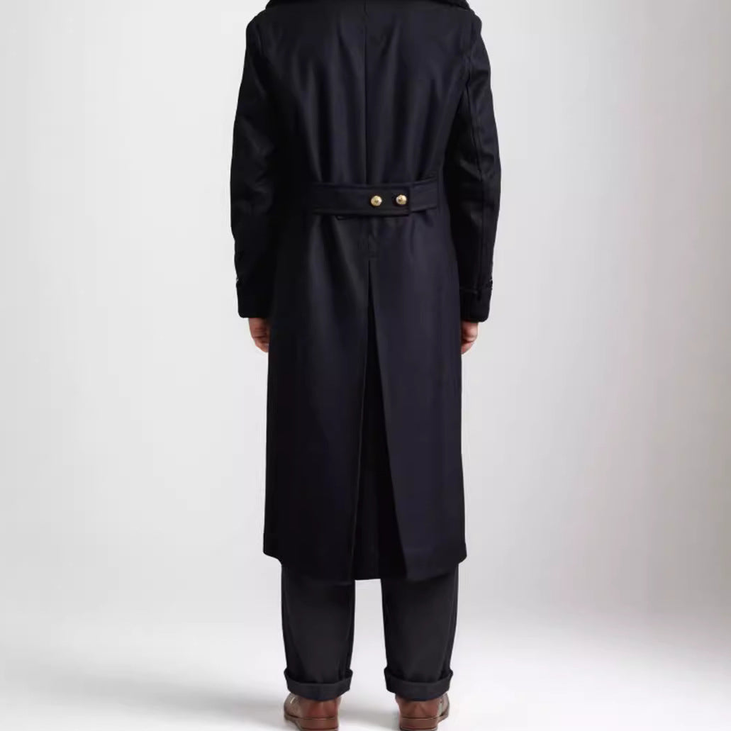 Warm Mens Winter Overcoat