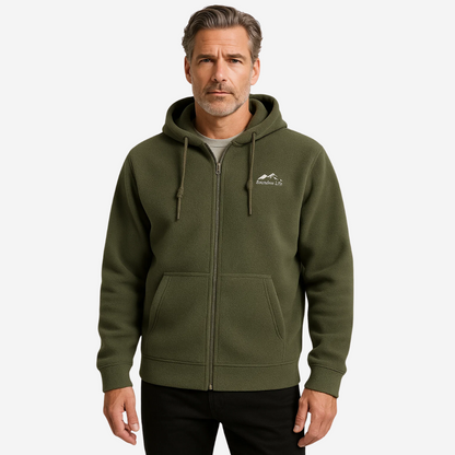 Warm Zip Up Hoodie For Men