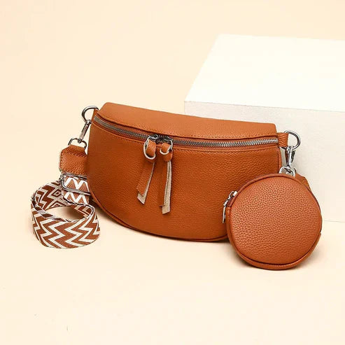 Luxury Suede Handbags for Women in Dark Brown