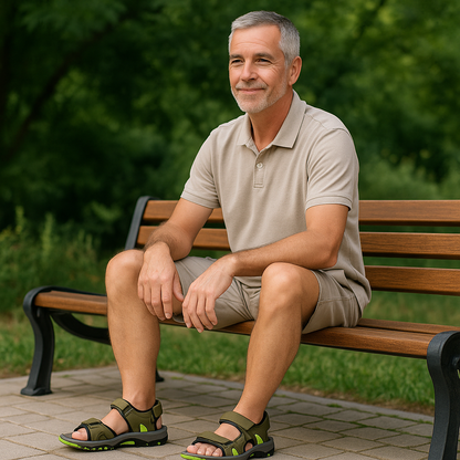 Ergonomic Orthopaedic Men's Sandals for Pain Relief