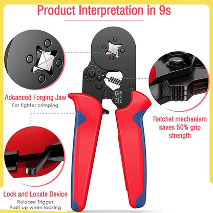 Self-Adjusting Crimp Tool