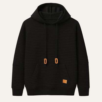 Comfortable Men's Breathable Waffle Jumper Sweater - OutfitLondon