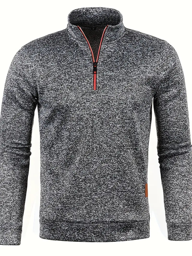Relaxed Fit Men's Pullover Sweater