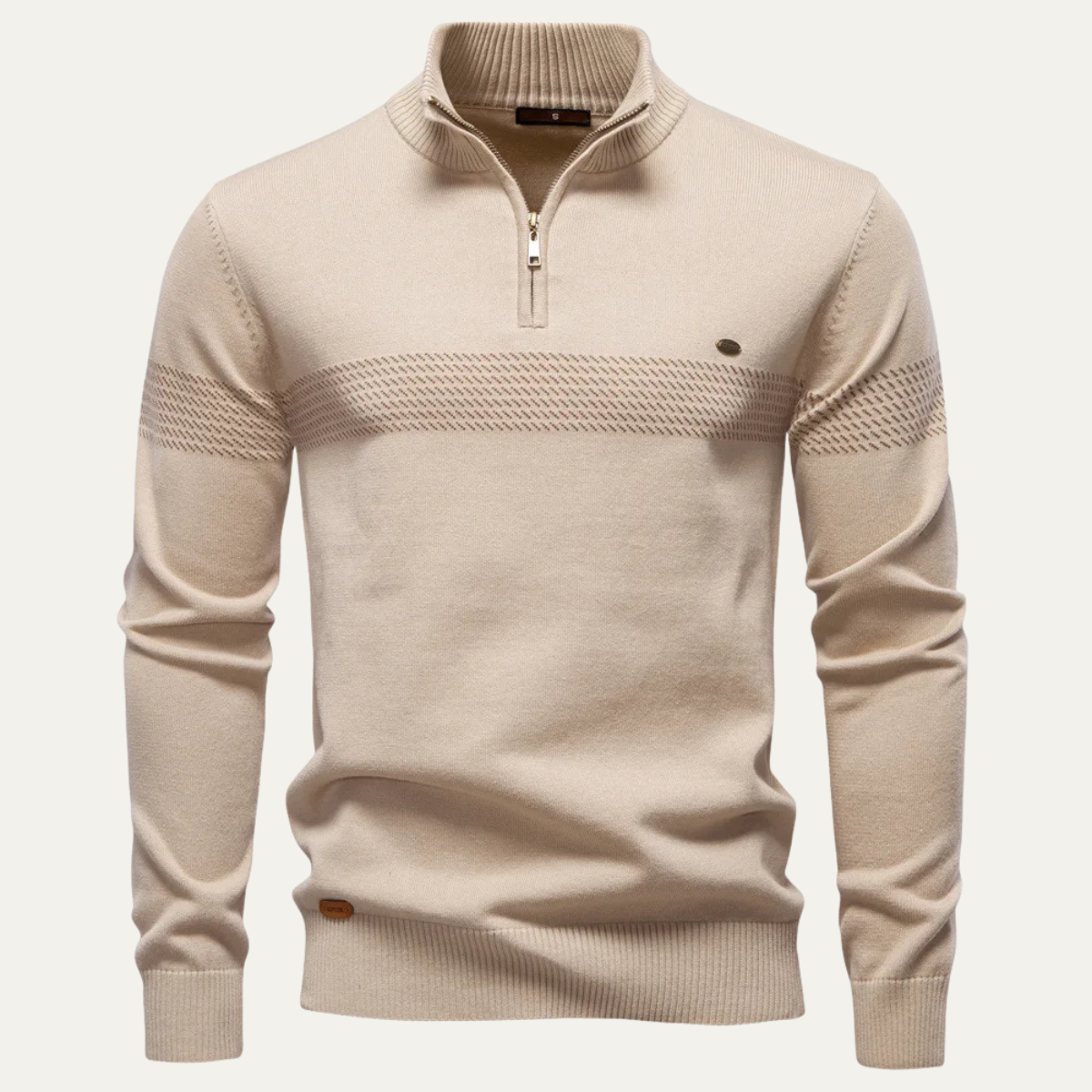 Intelligent Mens Half Zip Fleece Sweater - OutfitLondon