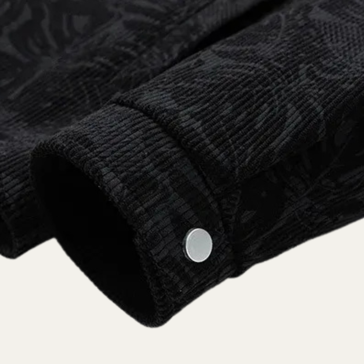 Relaxed Fit Quilted Cotton Mens Jacket