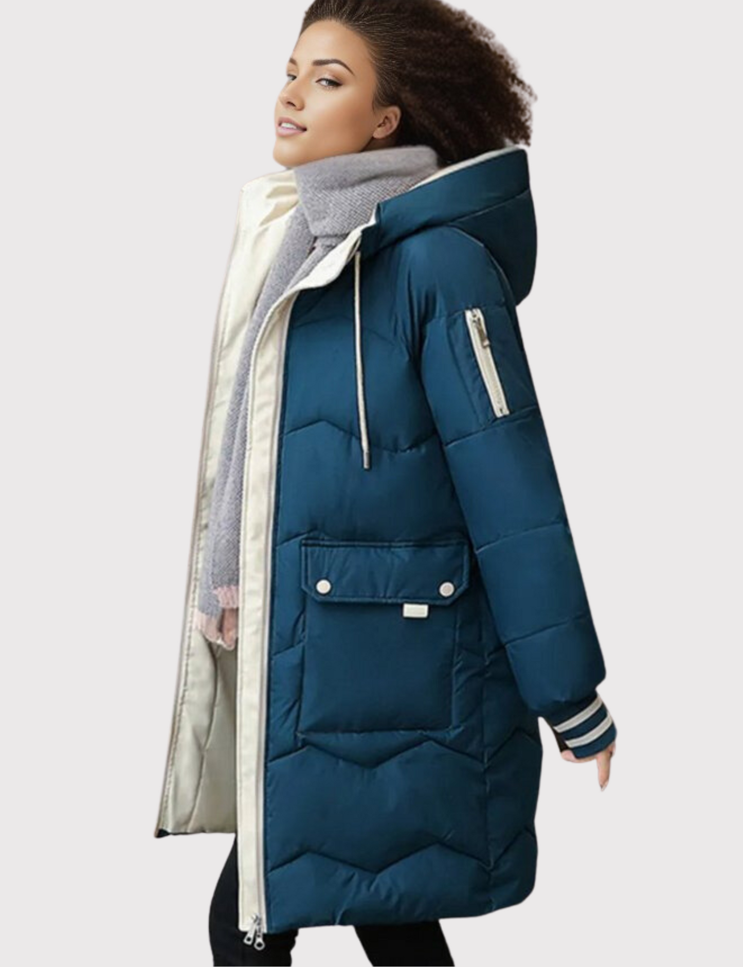 Insulated Ladies Winter Puffer Jacket Coat