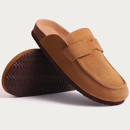 Luxury Suede Men's Moccasin Slip On Shoes - OutfitLondon