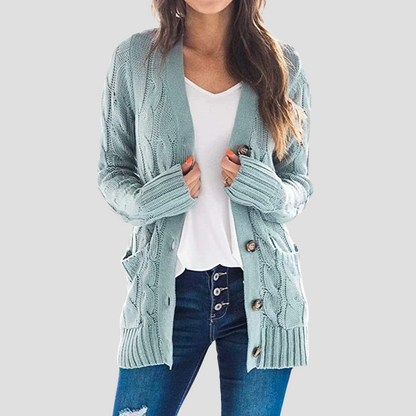 Soft Warm Cable Knit Sweater