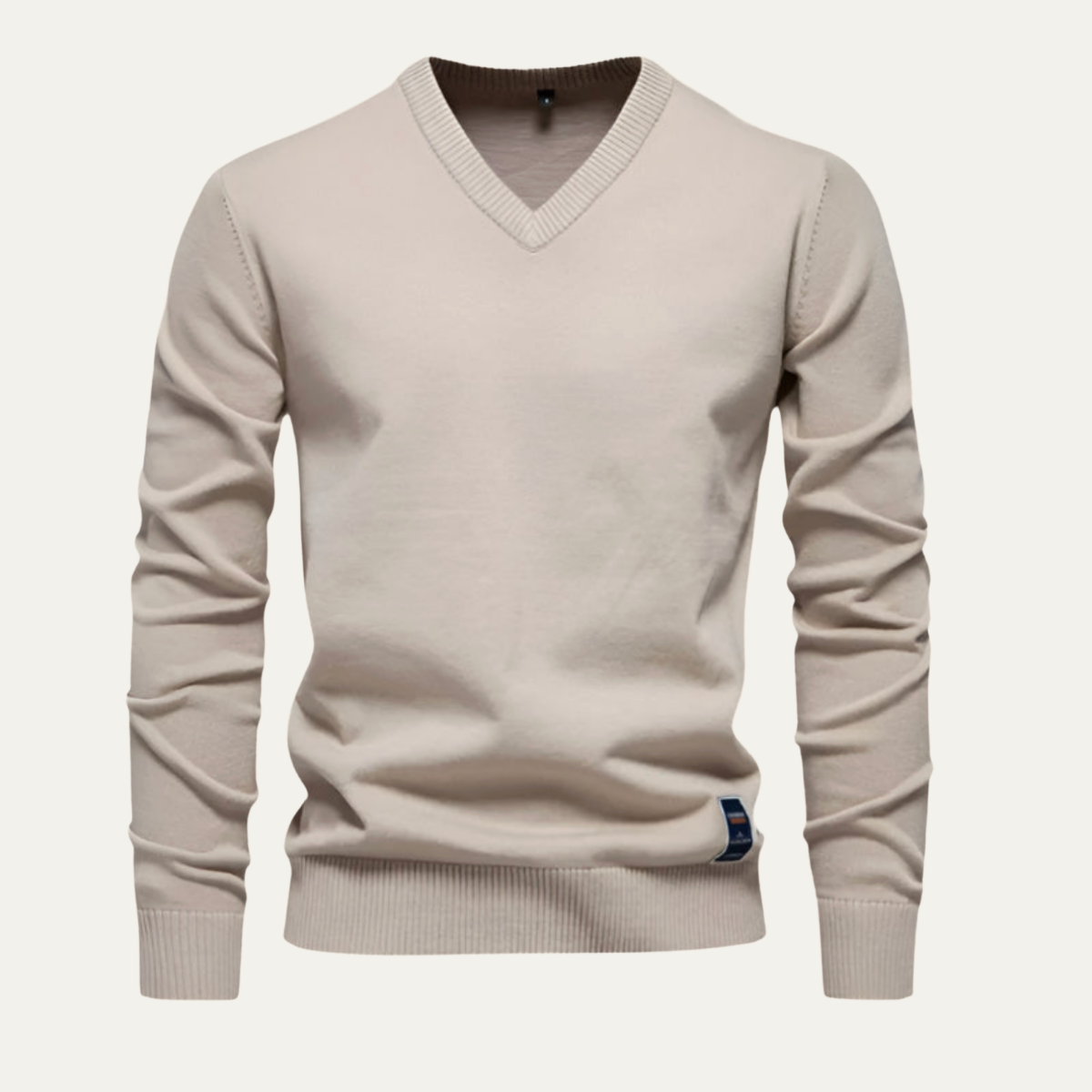 Classic Mens V-neck Sweater
