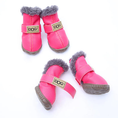 Thick Soft Snow Boots Of Dogs