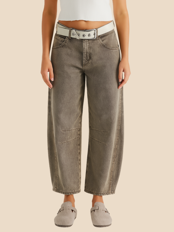 Fashionable Women's High Waisted Leopard Pants