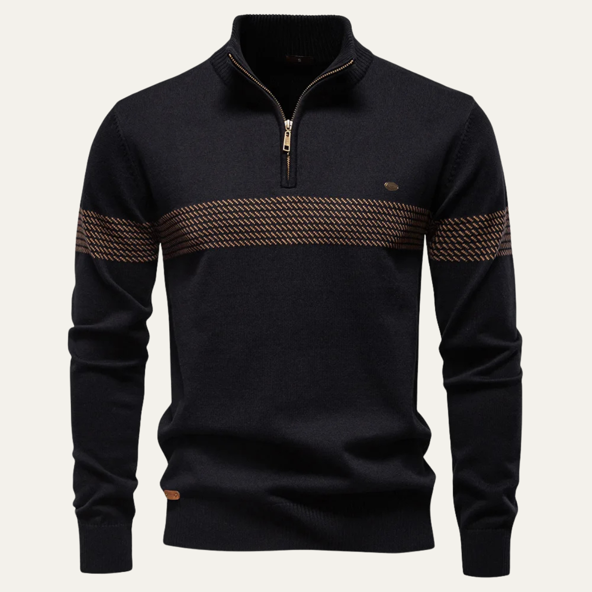 Intelligent Mens Half Zip Fleece Sweater