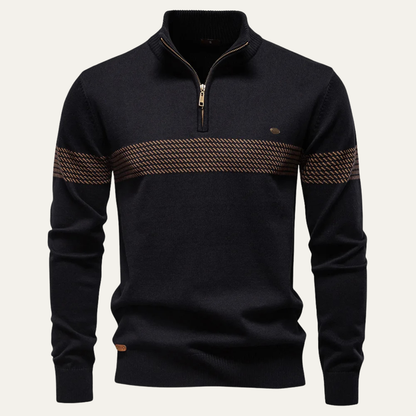 Intelligent Mens Half Zip Fleece Sweater