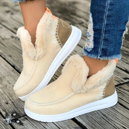 Cozy Warm Fleece Slippers – Comfortable Shoes