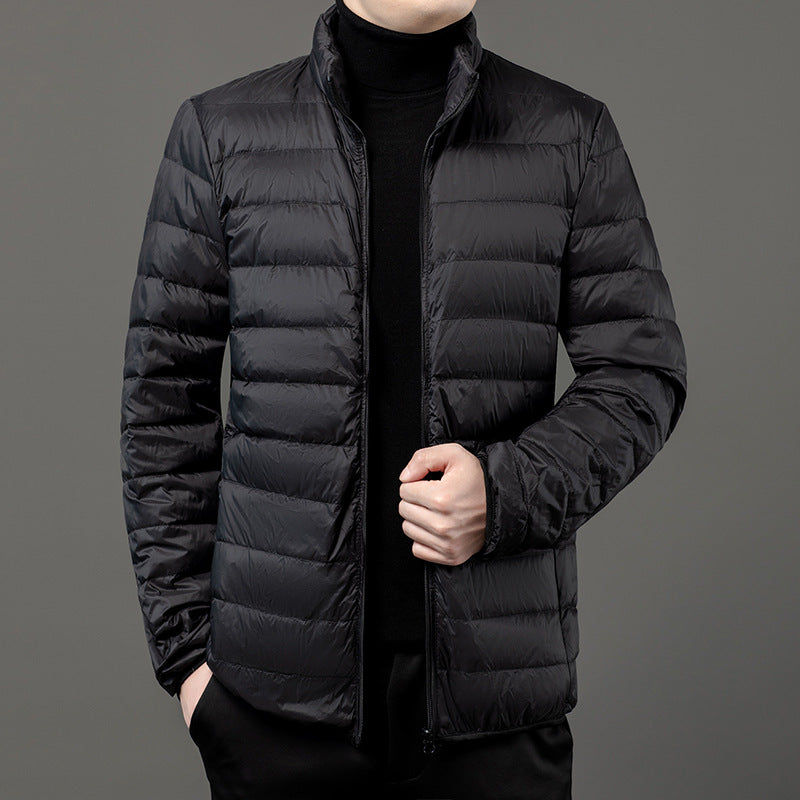 Slim Insulated Water Resistant Down Coat - OutfitLondon