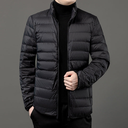 Slim Insulated Water Resistant Down Coat - OutfitLondon