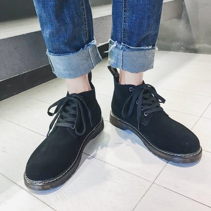 Men's Classic Leather Lace-Up Boots