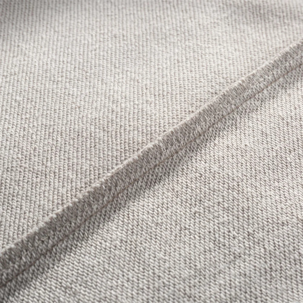 Relaxed Fit Men's Polo Sweatshirt with Pocket