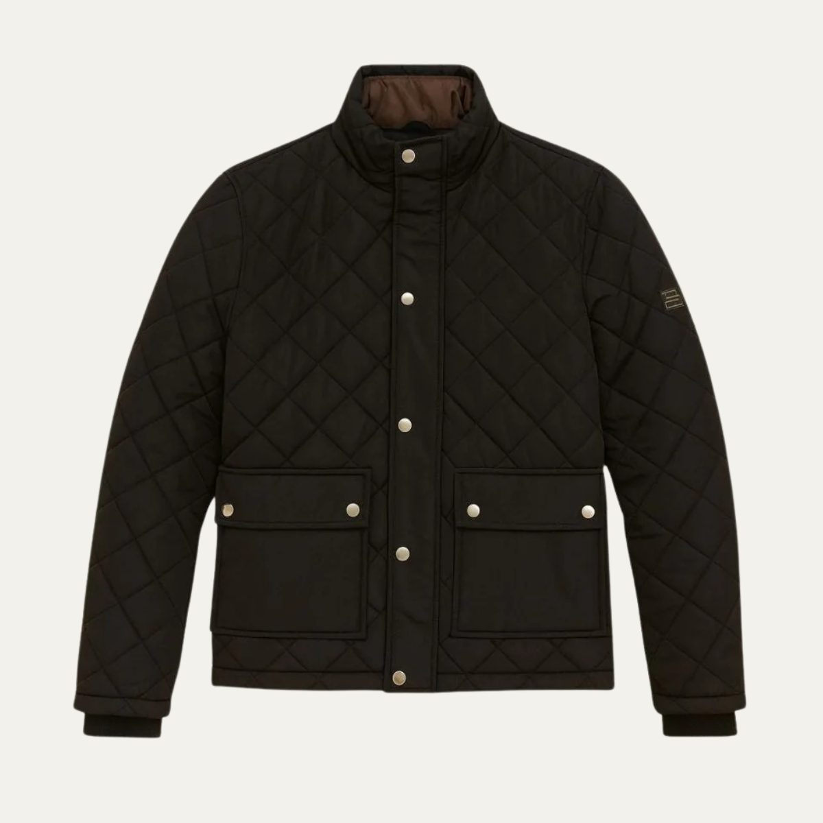 Insulated Men's Quilted Winter Coat